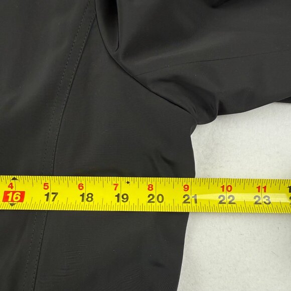 Jane Post Women's Black Downtown Trench Coat Size L With Zip-out Liner NWT $495 - Picture 11 of 15